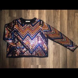 Sequins top